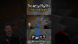 Minecraft Scary Myth The Living Island 🏝️ Part 7 prestonplayz minecraft videogames myths scary [upl. by Jolenta46]