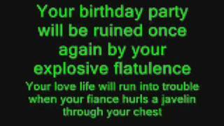 Thats Your Horoscope For Today w lyrics [upl. by Assenat218]