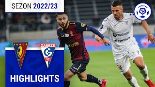 Pogoń Szczecin  Górnik Zabrze 14  SKRÓT  Ekstraklasa 202223  16 Kolejka [upl. by Shaylynn873]