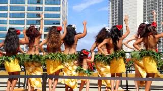 3yearold Mikaella Tahitian Dancer [upl. by Einahpet73]