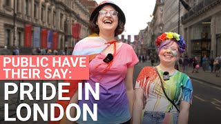 “Proud happy and loud”  Pride in London 2023 [upl. by Dorran]