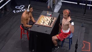 Chessboxing but neither person knows how to play chess [upl. by Ajnat]