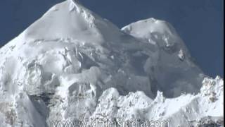 High peaks of the Zanskar range as seen from Padum [upl. by Os853]