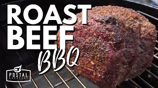 How To Cook Roast Beef On The Grill  How to BBQ Roast Beef [upl. by Sherar]