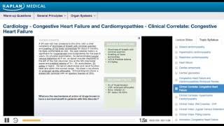 USMLE® Step 1 Cardiology Congestive Heart Failure  Clinical Correlate [upl. by Allsun266]