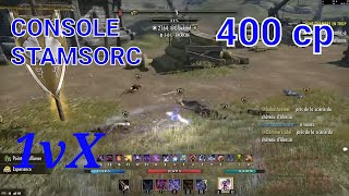 ESO PvP 400cp STAMSORC 1vX PC EU 1 Endless Archives [upl. by Azeret]