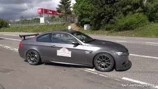 BMW M3 E92 Coupe w Akrapovic Exhaust System [upl. by Eimarrej]