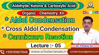 Aldolcondensation Crossaldolcondensation amp Cannizzaroreaction [upl. by Rohpotsirhc]