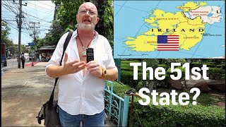 Why does Ireland have a land border with the USA [upl. by Portie]