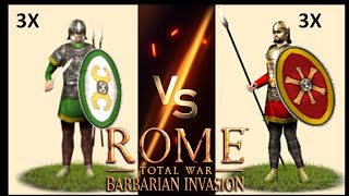 Can 3 Auxilia Palatina Hold Against 3 Comitatenses in Rome Total War  BI [upl. by Banyaz372]