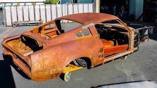 Rusty 1967 Ford Mustang GT500 Restoration Project [upl. by Reprah]