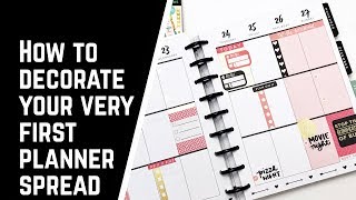 How to decorate a planner  Budget Friendly [upl. by Atiuqaj]