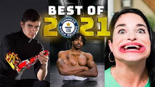 BEST OF 2021  Guinness World Records [upl. by Adyela36]