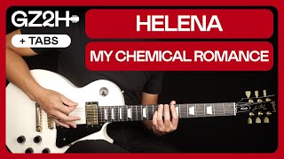 Helena Guitar Tutorial My Chemical Romance Guitar Lesson Rhythm  Lead  TAB [upl. by Siloam834]