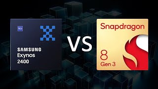 Exynos 2400 vs Snapdragon 8 Gen 3  CPU GPU WiFi Compared [upl. by Moule]