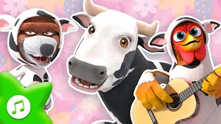 La Vaca Lola ¡NUEVA VERSIÓN 🐮 Canciones Infantiles 👨🏻‍🌾 LA GRANJA DE ZENÓN [upl. by Ainnet826]