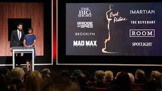 Oscar Nominations 2016 Full Show On Demand [upl. by Sedrul]