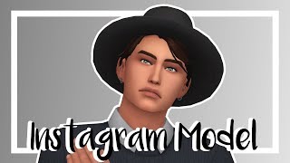 The Sims 4 CAS  Male Instagram Model  Full CC List [upl. by Westfahl]