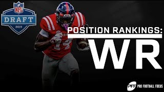 Position Rankings Wide Receiver  PFF [upl. by Martinez]