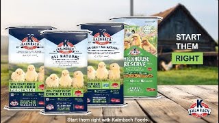 Do Kalmbach Chick Feeds® REALLY Work PhD study shows chicks grow faster with less feed [upl. by Maxantia]