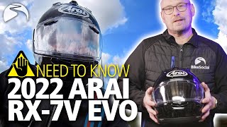 STOP Dont buy the Arai RX7V Evo until youve watched this mini review [upl. by Brick]