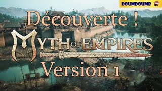 Myth of Empires  Découverte Version 1 avec Shoupine26 [upl. by Innej113]