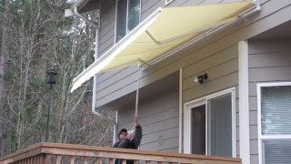 ALEKO® Retractable Awning [upl. by Ayeki]