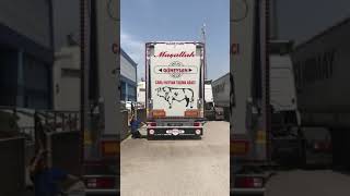 Livestock trailer animal carrier çift katlı hayvan dorsesi Guneysan Mersin [upl. by Aneres]