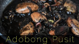 Easy ADOBONG PUSIT  Ulam Pinoy Recipe  Lutong Pinoy Recipe [upl. by Janifer225]