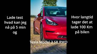 Lade test Tesla model 3 SR RWD [upl. by Azer887]