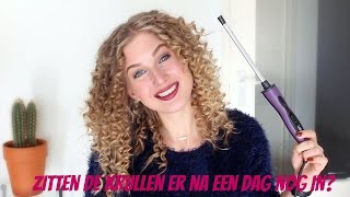 Haar krullen met Carmen Chopstick Curler  Sarah Rebecca [upl. by Val]