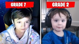 6 Youngest Streamers Who QUIT School For Fortnite [upl. by Aihpled920]