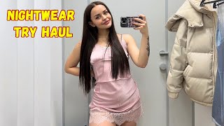 Nightwear Try Haul Revealing the Hottest and Most Provocative Styles [upl. by Lotus]