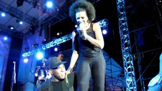 Nona Hendryx Sweat Going Through The Motions pt1 Damrosch Park NYC 73010 [upl. by Blackington]