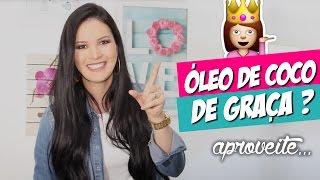 ÓLEO DE COCO DE GRAÇA 😱 ACREDITE por Julia Doorman [upl. by Runck]