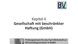 Gesellschaft mit beschränkter Haftung GmbH WG K04 T04 [upl. by Asehr176]