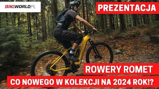 Rowery ROMET prezentacja nowości z kolekcji na 2024 rok [upl. by Esbenshade]