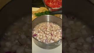 Ceviche de camarón [upl. by Ahsitam]