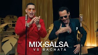 MIX SALSA Y BACHATA DADDY YANKEE MARC ANTONY PRINCE ROYCE ROMEO SANTOS AVENTURA [upl. by Alabaster]