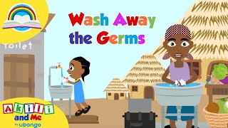 Read with Akili  Wash Away the Germs  Akili amp Me storiesforkids readingtime [upl. by Leahsim]