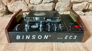 Binson Echorec 3 vintage analog disc echo [upl. by Ekenna]