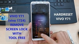 Vivo Y71 vivo 1724 Qualcomm Screen Lock Remove without box [upl. by Zysk411]