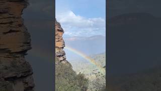 Leura Cascades Rainbow bluemountains nature rainbow [upl. by Garret]