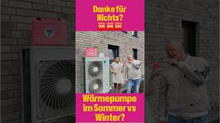 Wärmepumpe im Sommer vs Winter 😵Hot oder Schrott🕵🏼‍♂️wärmepumpe heizung wärmepumpenprofi [upl. by Ingeborg]