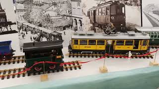 La prima mostra di modellismo ferroviario in occasione dellapertura decennale del Museo di Suno [upl. by Ahsoek326]