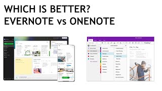 Which is better Evernote vs OneNote [upl. by Eblehs]