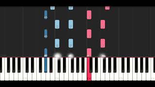 A Boogie Wit Da Hoodie  Drowning SLOW EASY PIANO TUTORIAL [upl. by Ledba718]