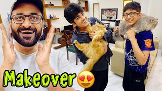 Cats Ka Makeover Kar Dia 😍  Cute Cats Vlog 😊 [upl. by Eelirak951]