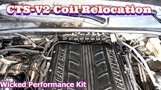 0915 CTSV Coil Relocation Kit Install [upl. by Cornia]