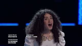 Hailey Mia gets the Wildcard Save  The Voice [upl. by Laeahcim]